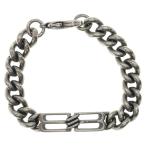 BALENCIAGA Balenciaga BB ICON GOURMETTE BB Icon цепь браслет серебряный 718493 718493