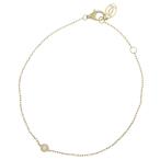 Cartier カルティエ ダムール 1Pダイヤ ブレスレット Au750 K18 YG イエローゴールド