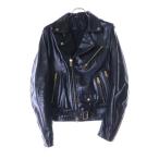 TAGLIATORE タリアトーレ レザージャケット ダブルライダース ブラック 50 メンズ