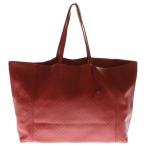 BOTTEGA VENETA ボッテガヴェネタ イントレッチ トートバッグ ハンドバッグ レッド レザー