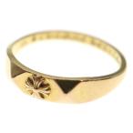 ショッピングCHROME CHROME HEARTS クロムハーツ 22K BUBBLGM PYRAMID PLS バブルガムピラミッドプラス リング イエローゴールド