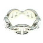 ショッピングHERMES HERMES エルメス アンシェネリングPM リング Ag925 指輪 シルバー アクセサリー