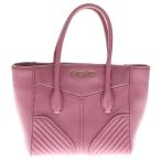 ショッピングMIUMIU miumiu ミュウミュウ ナッパ バイカー 2WAYバック ショルダーバッグ ハンドバッグ トートバッグ ピンク レザー ゴールド金具