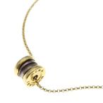 ショッピングブルガリ BVLGARI ブルガリ ビーゼロワン ネックレス ブロンズ セラミック K18YG イエローゴールド ジュエリー アクセサリー