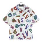 LOUIS VUITTON ルイヴィトン NBA バスケットボール レターオーバーシャツ ホワイト RM212M ES9 HLS01W