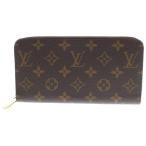 LOUIS VUITTON ルイヴィトン モノグラム ジッピーウォレット フューシャ ロングウォレット ブラウン PVCレザー 長財布 RFID M41895