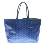GOYARD ゴヤール サンルイPM ブルー PVC トートバッグ