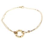 Cartier カルティエ ラブサークル 2Pダイヤモンド ブレスレット ピンクゴールド Au750PG ジュエリー アクセサリー