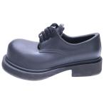 BALENCIAGA バレンシアガ STEROID DERBY ステロイド ダービー ラバー レースアップ ローカットシューズ ブラック レディース 770703