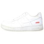 SUPREME シュプリーム ×NIKE AIR FORCE 1 LOW ナイキ エアフォース ローカットスニーカー ホワイト CU9225-100