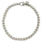 TIFFANY &amp; Co. Tiffany венецианский браслет цепь серебряный SV925