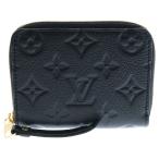 LOUIS VUITTON ルイヴィトン モノグラム アンプラント ジッピー コインパース 財布 コンパクトウォレット ブラック ノワール ゴールド金具 レザー M60574