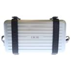 RIMOWA リモワ デイオール×リモワ パーソナル ショルダーバッグ シルバー アルミニウム 2DRCA295YWT