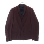 ショッピングdior DIOR ディオール HOMME 3ボタン テーラードジャケット ボルドー モヘヤ混ウール アパレル