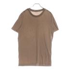BOTTEGA VENETA ボッテガヴェネタ ショルダーデザイン クルーネック 半袖Tシャツ カットソー ベージュ 541608 VEX50