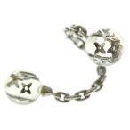 LOUIS VUITTON ルイヴィトン バーグ ヴェール アンクルージョン フォーン チェーン クリア リング 指輪 シルバー M65539