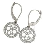 TIFFANY &amp; Co. ティファニー コブルストーン ダイヤ ピアス シルバー Pt950