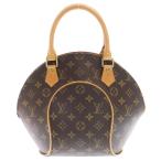 LOUIS VUITTON ルイヴィトン モノグラム エリプスPM ハンドバッグ ブラウン PVCレザー M51127