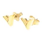 LOUIS VUITTON ルイヴィトン エッセンシャルV ピアス ゴールド GP アクセサリー M68153
