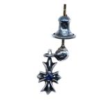 CHROME HEARTS クロムハーツ TNY E CH PLS 1 SAP タイニーE CHプラスドロップ 1サファイア ピアス シルバー
