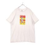 VINTAGE ヴィンテージ 90s PEARL JAM TEE パールジャム 両面プリント半袖Tシャツ カットソー ホワイト