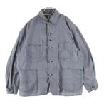 ショッピングマイケル SAINT MICHAEL セントマイケル X BerBerJin STRIPE BB_DENIM JKT SM-YS1-0000-C54 ワークジャケット グレー