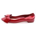 ショッピングミュウミュウ miumiu ミュウミュウ リボン パンプス パテントレザー レッド