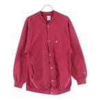 CHAMPION チャンピオン 90s REVERSE WEAVE スナップボタン C刻印 カーディガン レッド