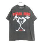 VINTAGE ヴィンテージ 90s PEARL JAM ALIVE FOTLボディ パールジャム 半袖両面プリントTシャツ ブラック