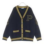 ショッピングプラダ PRADA プラダ 24AW Women's Wool and Cashmere cardigan ウーマン ウール カシミヤ混 カーディガン ブラック P25N21 レディース