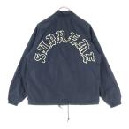 ショッピングコーチ SUPREME シュプリーム 25AW Old English Arc Coaches Jacket オールドイングリッシュアーチロゴナイロンコーチジャケット ブラック