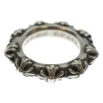 CHROME HEARTS クロムハーツ CROSS BAND クロスバンド リング シルバー BCA342