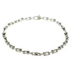 TIFFANY &amp; Co. ティファニー マイクロリンク ハードウェア シルバーブレスレット
