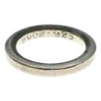 ショッピングCHROME CHROME HEARTS (クロムハーツ) NTFL リング ノット トゥルー ファッキン ラブ リング シルバー