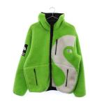 シュプリーム 20AW×S Logo Hooded Fleece Jacket NT62004I ノースフェイス Sロゴフーデッドフリースジャケット グリーン