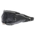 CHROME HEARTS Chrome Hearts SNAT PACK XLs nut pack daga- Zip gun sllinger belt leather body bag black 