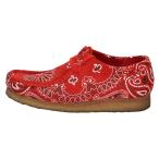 SUPREME シュプリーム 19SS ×Clarks Bandana Wallabee クラークス バンダナワラビー ショートブーツ レッド