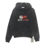BALENCIAGA バレンシアガ 20AW GYM WEAR プルオーバースウェットパーカー ブラック 612964 TIVD4