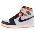 ナイキ AIR JORDAN 1 HIGH OG ELECTRO ORANGE エア ジョーダン 1 ハイ エレクトロオレンジ ハイカットスニーカー US9/27cm 555088-180