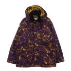 BURBERRY バーバリー ローズプリントフーデットジップアップジャケット パープル/イエロー 8077279