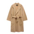 Weekend Max Mara ウィークエンド マックスマーラ RESINA 501103176 レジナ ピュア ウール コート ガウンコート ベージュ レディース