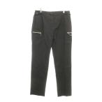 メゾンマルジェラ11 17SS Chain Ditail At Zipped Pockets チェーンディテール ジップポケットパンツ ブラック S30KA0466