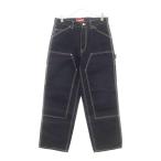 SUPREME シュプリーム 22SS Double Knee Canvas Painter Pant ダブルニー キャンバス ペインターパンツ ブラック