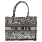 Christian Dior MONSIEUR クリスチャンディオールムッシュ BOOK TOTE ブックトート トートバッグ キャンバス ブラウン ミディアム