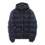 PRADA プラダ Down Jacket トライアングルロゴ ナイロンダウンジャケット ネイビー SGH070 R232 1060