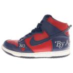 ナイキエスビー ×Supreme DUNK シュプリーム ダンク バイ エニーミーンズ ハイカットスニーカー レッド/ネイビー US8.5/26.5cm DN3741-600