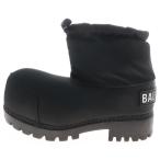 BALENCIAGA バレンシアガ Alaska アラスカ ロゴラバー ナイロンブーツ ブラック