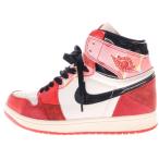 NIKE ナイキ AIR JORDAN 1 HIGH OG SP エアジョーダン1 ネクストチャプター ハイカットスニーカー ホワイト/レッド US9/27cm DV1748-601
