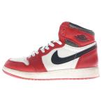 ナイキ AIR JORDAN 1 RETRO HIGH OG GS エアジョーダン1 シカゴ ロスト&ファウンド ハイカットスニーカー レッド US6Y/24.0cm FD1437-612