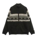 SUPREME シュプリーム 20AW Chullo Windstopper Zip up Sweater チュロ ウィンドストッパー ジップアップ セーター ブラック/グレー